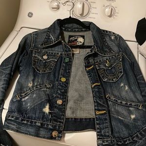 True religion Jean jacket in great condition